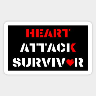 Heart Attack Survivor Magnet